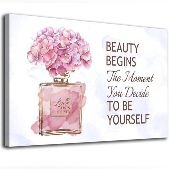 Beautiful inspirational canvas
